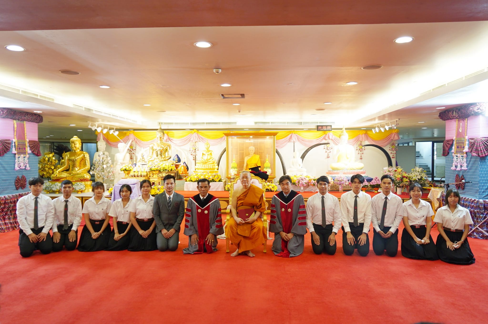 พิธีถวายปริญญาปรัชญาดุษฎีบัณฑิตกิตติมศักดิ์ แด่ สมเด็จพระมหารัชมงคลมุนี