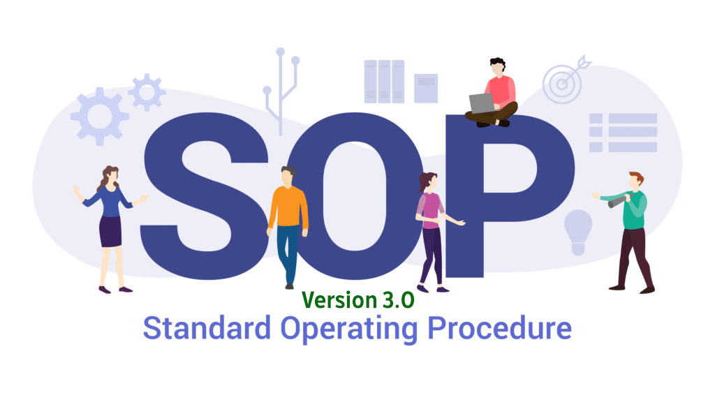 แนวปฏิบัติวิธีดำเนินการมาตรฐาน (SOPs) ฉบับที่ 3